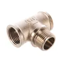 Тройник Terma 1/2"x1/2"x1/2" ВР-НР латунь 40574