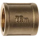 Муфта Terma 3/4"x3/4" ВР латунь 42361