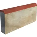Плитка тротуарная брусчатка Камень 500x200x60 мм красный