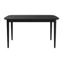 Обеденный стол прямоугольный Ellipse Furniture Tammi 140x75x90 см дерево цвет черный