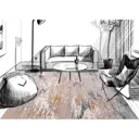 Ковер Каскад (25632_24346) 120x550 см Прямой