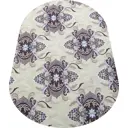 Ковер Нева Тафт Принт 117463 овал 200x400см цвет бежевый