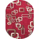 Палас Принт Квинта (31_2) овал 200x400 см