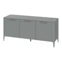 Тумба напольная Ellipse furniture Type 158x51x70 см МДФ цвет серый