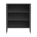 Стеллаж с полками Ellipse furniture Type 100x120x45 см МДФ цвет темно-серый