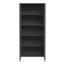 Стеллаж с полками Ellipse furniture Type 90x202x45 см МДФ цвет темно-серый