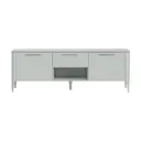 Тумба под телевизор Ellipse furniture Type 158x55x51 см МДФ цвет светло-серый