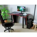 Компьютерный стол Клик мебель КЛ №9.1 120x75x75 см ЛДСП цвет черный