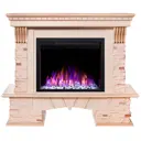 Каминокомплект Realflame SoreNTo 25'5 WT с очагом Saphir 25.5 750Вт белый дуб с бежевой патиной
