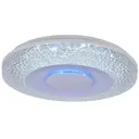 Светильник настенно-потолочный светодиодный Мелодия света Led light X199 24 м² нейтральный белый свет цвет белый