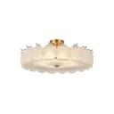Люстра потолочная Arte perfetto luce Тип с 3331.10117.d600.bs 6 ламп 12 м² цвет латунь