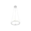 Люстра подвесная Arte perfetto luce 3331.2242.d400.ni с пультом управления 12 м² нейтральный белый свет цвет серый серебристый