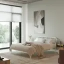 Кровать Квадрат Мира 140.9016 140x200 см металл цвет белый