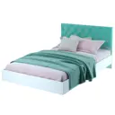 Кровать Bts Кр-09к 120x200 см ЛДСП цвет белый/кэнди