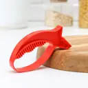 Кухонный нож Libra Plast лезвие 20 см цвет красный