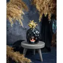 Статуэтка/подсвечник Cosy & Trendy"Ананас" 8.5x14.7 см черная, керамика