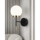 Светильник бра настенный Rivoli Hayley Б0055659 цвет черный