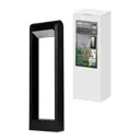 Столб уличный светодиодный Tdm Electric Аура H500 мм 6 Вт 3000 K IP65 цвет черный 150 см