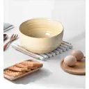 Набор салатников 4 шт Arya Home Stoneware 13.80x7.40x6.90 см керамика цвет желтый