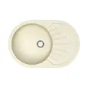Врезная мойка Azario CS00079912 75x50.50x21 см искусственный камень цвет бежевый