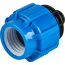 Муфта комбинированная Политэк 3/4"x40 мм НР полипропилен