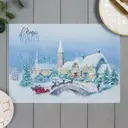 Салфетка сервировочная Доляна 9596168 29x40 см цвет голубой