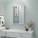 Зеркало декоративное Inspire Вега прямоугольное 50x70 см цвет белый антик