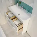 Тумба под раковину напольная 1Marka Gaula 60 см цвет белый