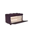 Шкаф для обуви Pema kids 59.5x38x38.5 см 1 полка велюр цвет фиолетовый