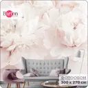 Фотообои флизелиновые с виниловым покрытием Цветы "Пионы" 300 x 270 см F00103-08