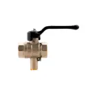 Кран шаровой Ld pride k17330 1/2" внутренняя-внутренняя резьба 3 шт.