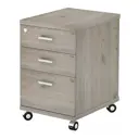 Тумба с выдвижными ящиками Мэрдэс Тс-2 Н 3 ящика 40.5x50.5x64 см ЛДСП цвет серо-бежевый