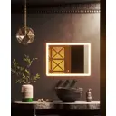Зеркало для ванной Omega Glass Тип 3 SD343 с подсветкой 60x80 см прямоугольное
