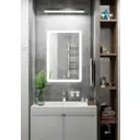 Зеркало для ванной Omega Glass Тип 1 SD33 с подсветкой 60x50 см прямоугольное