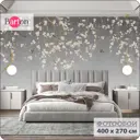 Фотообои флизелиновые Bartonwall 400x270 см 3d Цветы F110