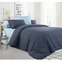 Комплект постельного белья Home Mercury Лазурит 28521, двуспальный, перкаль, цвет серый