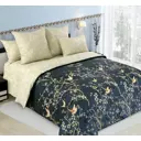 Комплект постельного белья Home Mercury Лёгкое дыхание 28551, евро, перкаль, цвет черный