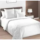Комплект постельного белья Home Mercury Страйп т 28630, двуспальный, перкаль, цвет белый
