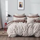 Комплект постельного белья Home Mercury Сакура 28665, полутораспальный, поплин, цвет бежевый