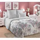 Комплект постельного белья Home Mercury Акварель 29508, двуспальный, перкаль, цвет розовый