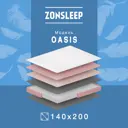 Матрас ZonSleep Millenium 140x200 см независимый пружинный блок, двуспальный