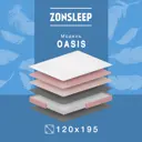 Матрас ZonSleep Millenium 120x195 см независимый пружинный блок, полутораспальный