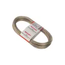 Трос стальной в ПВХ оплетке Rexant d=2.0 мм прозрачный (моток 20 м)