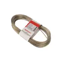 Трос стальной в ПВХ оплетке Rexant d=2.5 мм прозрачный (моток 20 м)