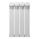 Радиатор Royal thermo Indigo Super+ 500 4 секций боковое подключение биметалл белый