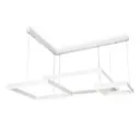 Светильник подвесной светодиодный Ambrella light Fa6646 с пультом управления 28 м² регулируемый белый свет цвет белый