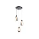 Светильник подвесной Ambrella light Traditional Tr3550 3 лампы 10 м² цвет черный