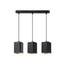 Светильник подвесной Ambrella light Techno spot Tn5141 3 лампы 10 м² цвет черный