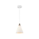 Светильник подвесной Ambrella light Traditional 1 лампа 2 м² цвет белый, золото
