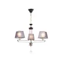 Люстра подвесная Ambrella light Traditional 3 лампы 10 м² цвет золото, кофе